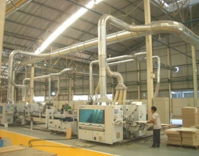 Đường ống thu bụi 